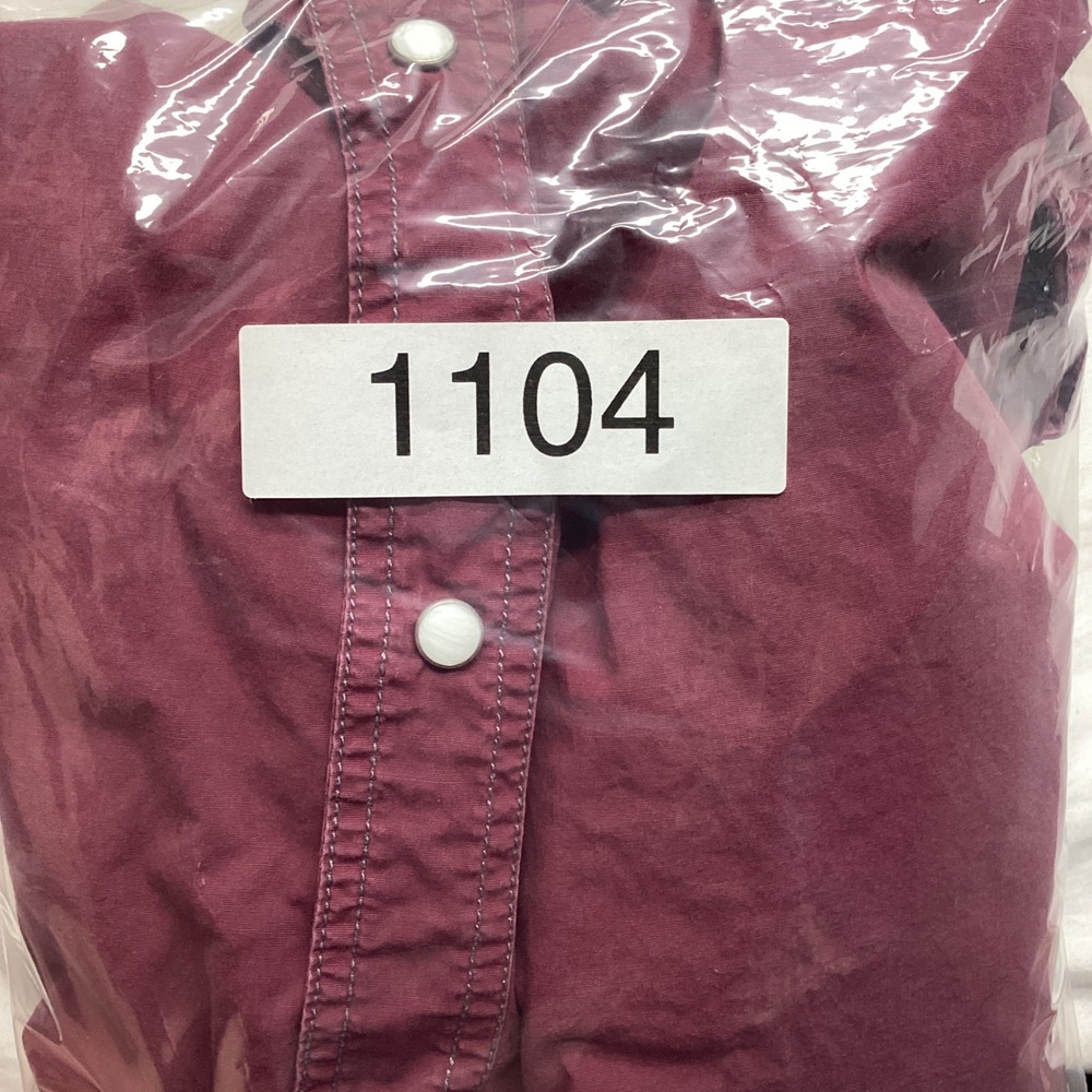 Rafter C Cowboy Collection Mens Burgundy Western Pearl Snap Shirt RC20007235 - Picture 7 of 7